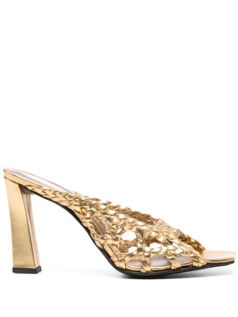 Giuseppe Zanotti 90mm GZ Mya Cage sandals - Gold - zdjęcie produktu nr 1