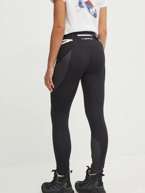 LA Sportiva legginsy sportowe Triumph damskie kolor czarny z aplikacją ZARG017