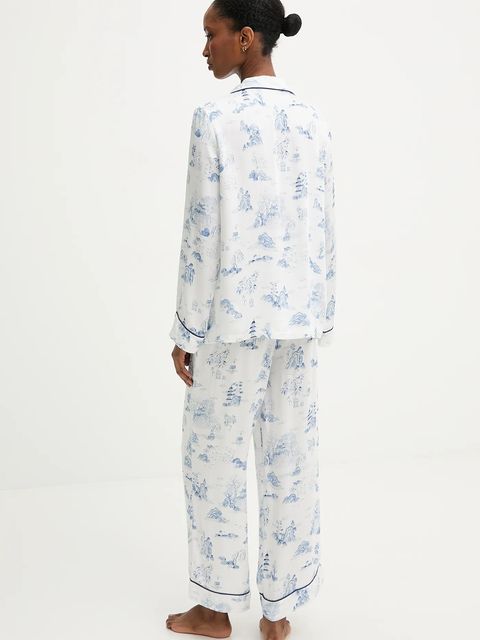 Answear.LAB piżama damska kolor niebieski