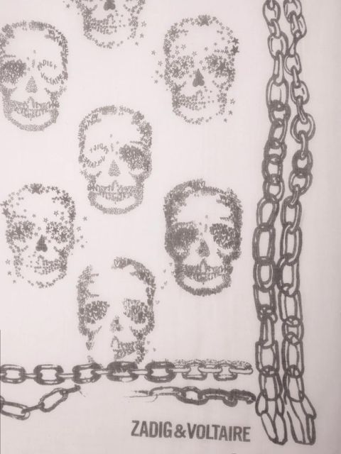 Zadig&Voltaire Kerry scarf - Neutrals