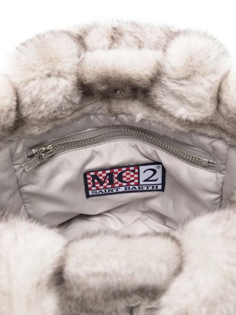 MC2 Saint Barth mini Vanity tote bag - Grey - zdjęcie produktu nr 2