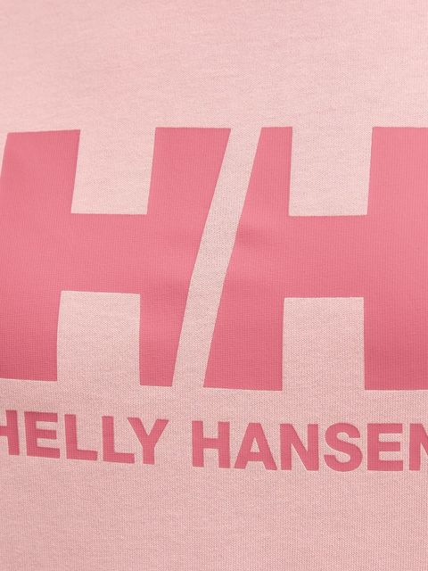 Helly Hansen t-shirt bawełniany HH LOGO damski kolor różowy 54593