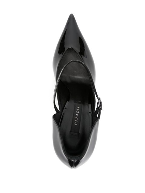 Casadei 100mm Scarlet Jolly leather pumps - Black - zdjęcie produktu nr 2