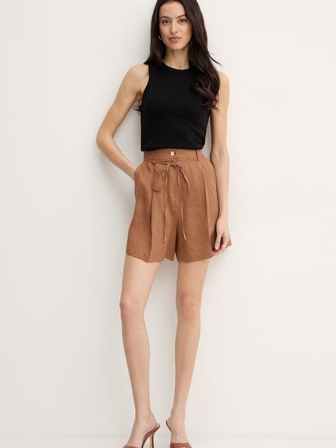 Marella szorty lniane ZANNATA - zdjęcie produktu nr 1