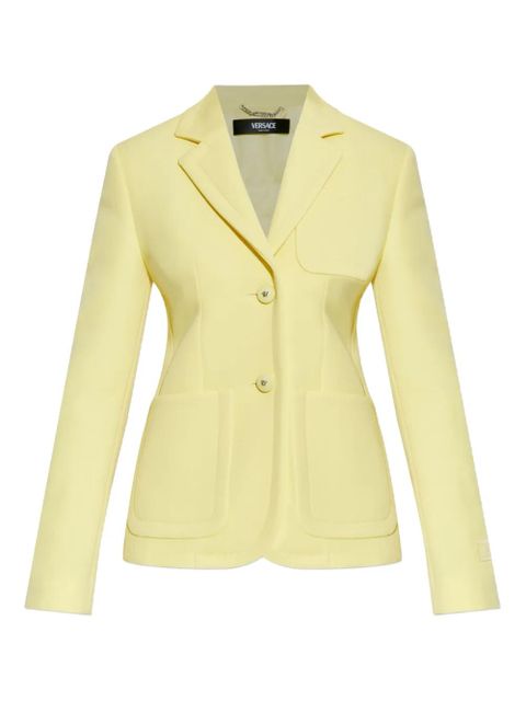 Versace single-breasted blazer - Yellow - zdjęcie produktu nr 1