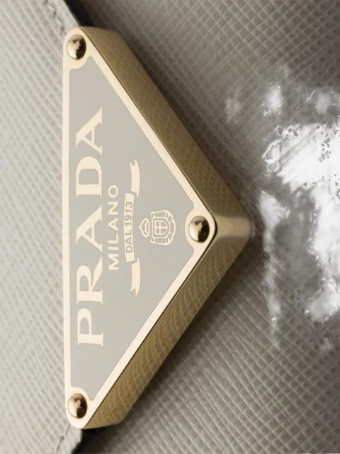 Prada mini Saffiano leather bag - Grey