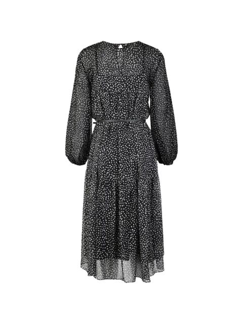 Max Mara polka dot ruffled dress - Black - zdjęcie produktu nr 2