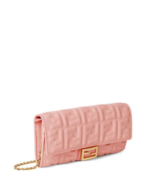 FENDI ff-motif chain shoulder bag - Pink