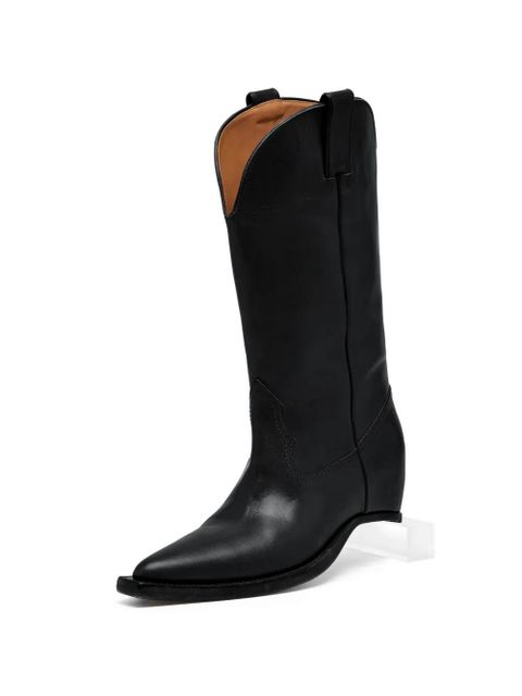 Maison Margiela pointed leather boots - Black - zdjęcie produktu nr 2