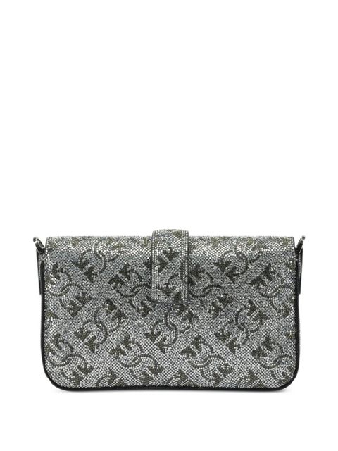 PINKO mini Love Glitter cross body bag - Blue - zdjęcie produktu nr 2