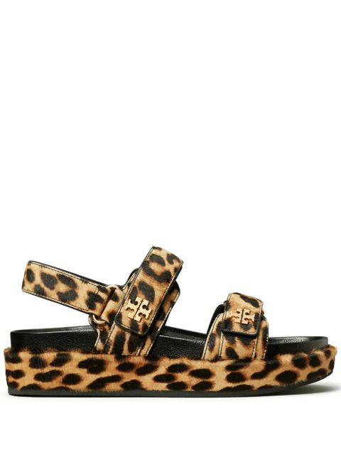 Tory Burch Kira leopard sandals - Neutrals - zdjęcie produktu nr 1