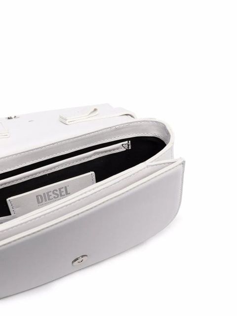 Diesel 1DR leather shoulder bag - White