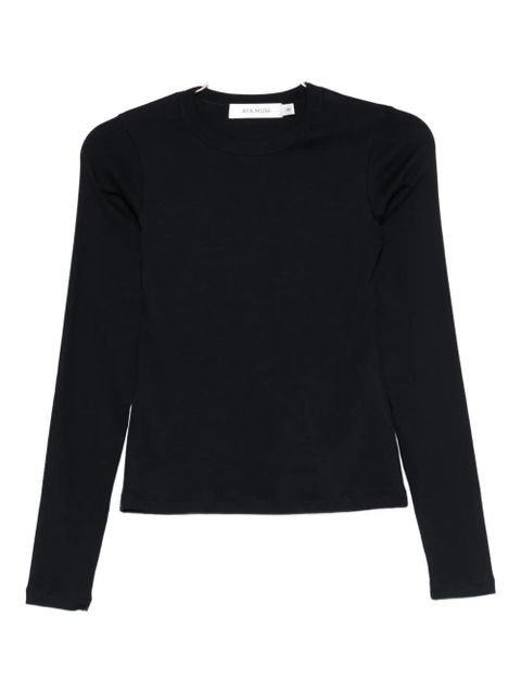 Aya Muse long-sleeve T-shirt - Black