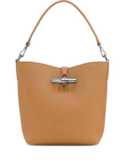 Longchamp small Le Roseau bucket bag - Brown - zdjęcie produktu nr 1