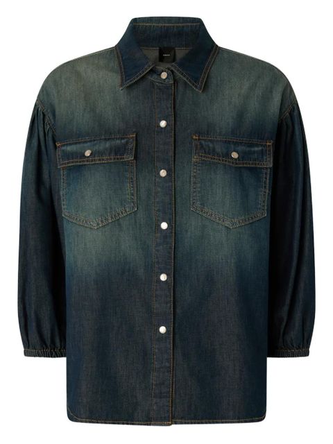 PINKO pocket shirt - Blue - zdjęcie produktu nr 1