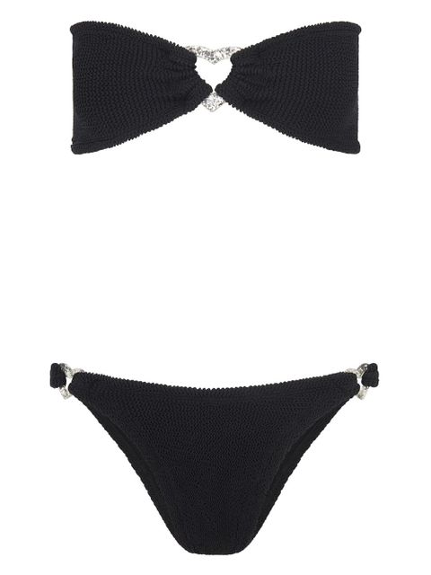 Hunza G Nicole bikini set - Black