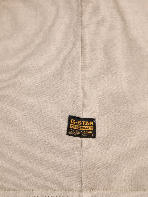 G-Star longsleeve kolor beżowy D27192.C756