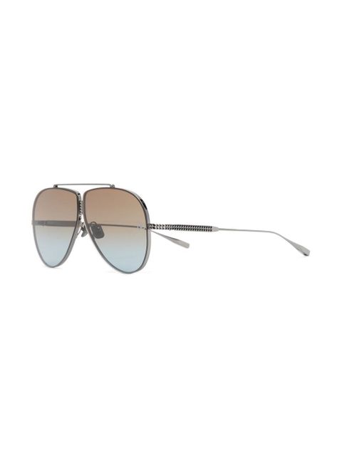 VALENTINO GARAVANI EYEWEAR Rockstud pilot-frame sunglasses - Black - zdjęcie produktu nr 2
