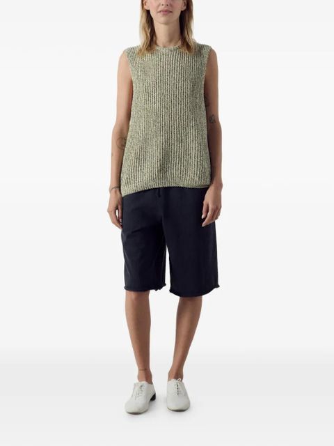 American Vintage sleeveless marled sweater - Neutrals - zdjęcie produktu nr 2