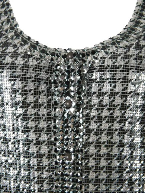 Rabanne metallic tank top - Silver