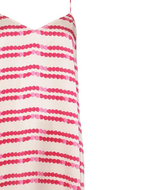 ERES Valentine heart-print silk nightdress - Pink