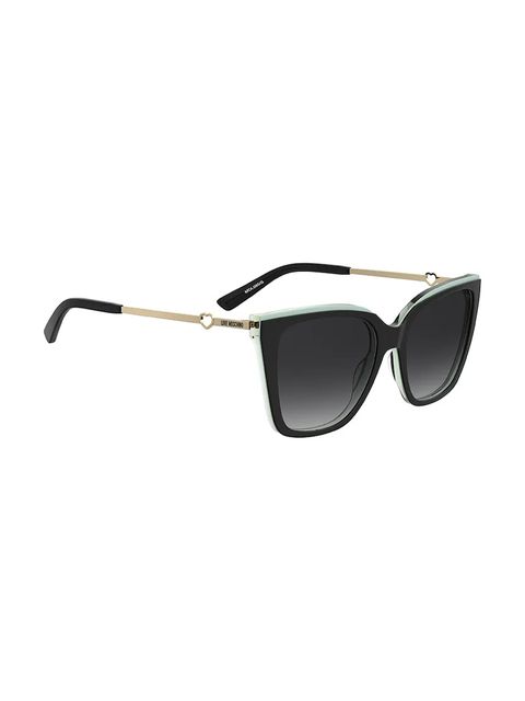 Love Moschino okulary przeciwsłoneczne damskie kolor czarny MOL094/S