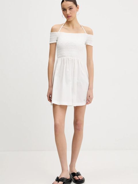 Tommy Jeans sukienka bawełniana - zdjęcie produktu nr 1