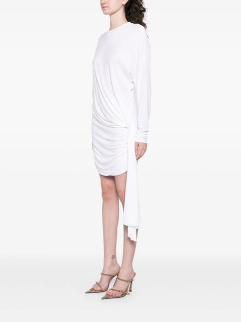 Christopher Esber side cowl drape extension dress - White - zdjęcie produktu nr 2