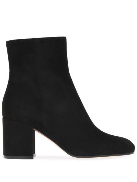 Gianvito Rossi Joelle 70mm suede boots - Black - zdjęcie produktu nr 1