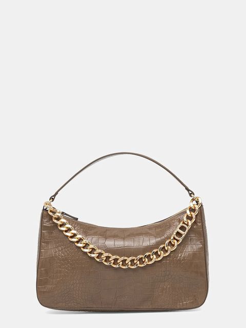 Twinset torebka skórzana kolor czerwony 252TD8252 - zdjęcie produktu nr 1