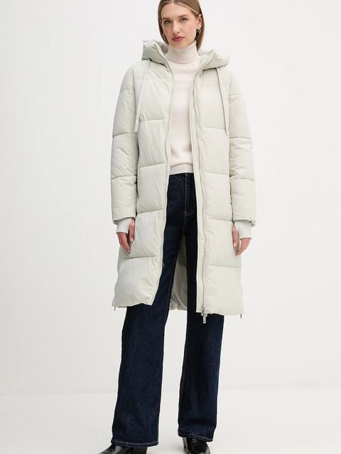 Mos Mosh kurtka Ollie kolor szary zimowa oversize 170810 - zdjęcie produktu nr 2