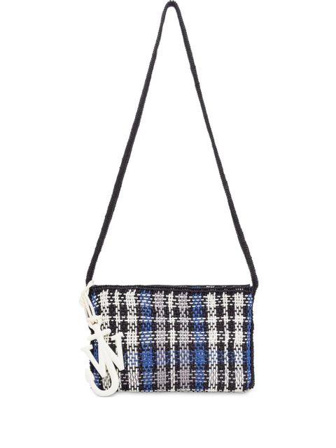 JW Anderson checked shoulder bag - Black - zdjęcie produktu nr 1
