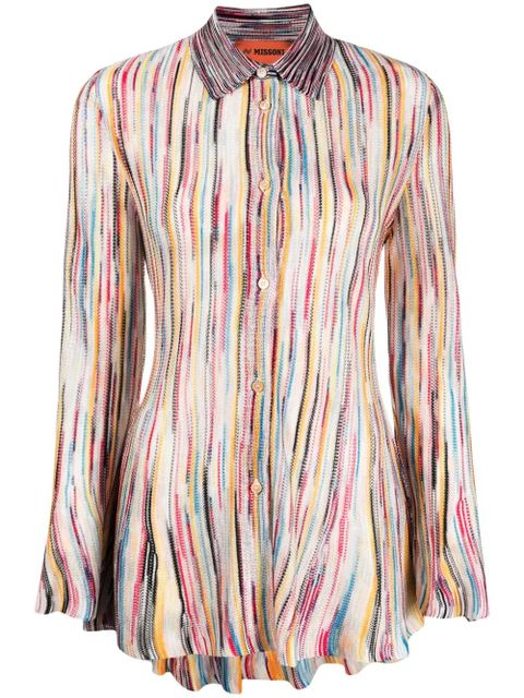 Missoni striped long-sleeve shirt - Pink - zdjęcie produktu nr 1