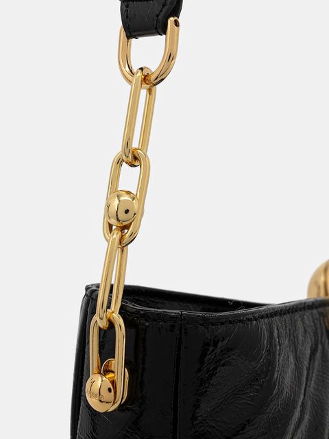 Furla torebka skórzana kolor czarny WB01898.BX4100.O6000