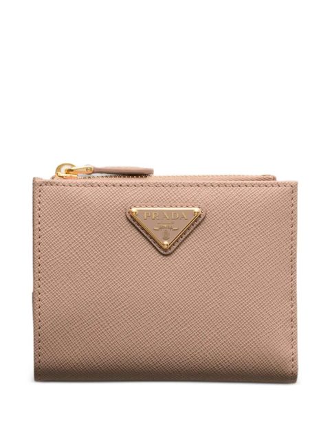 Prada leather wallet - Neutrals - zdjęcie produktu nr 1