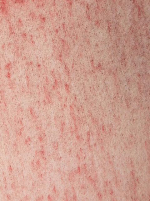 Marni intarsia-knit logo scarf - Red - zdjęcie produktu nr 2