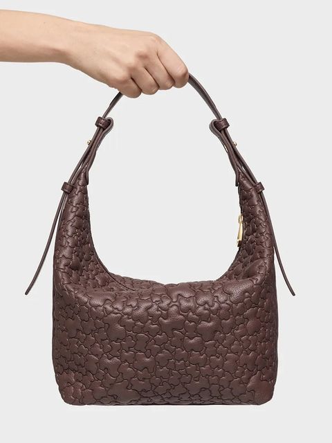 Tous torebka Puggy Bear kolor brązowy 2002304946