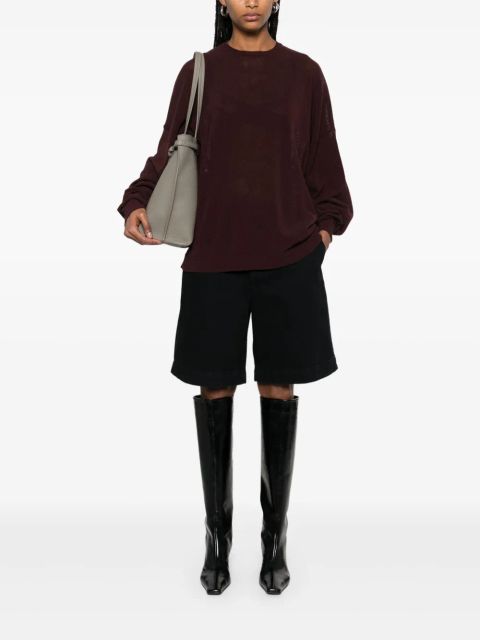 The Frankie Shop Basel sweater - Red