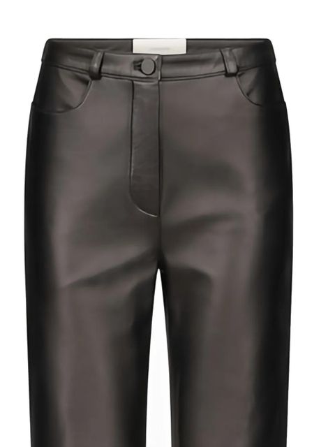 LouLou de Saison leather trousers - Black - zdjęcie produktu nr 2