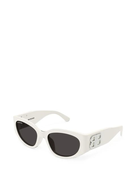 Balenciaga Eyewear Bossy round-frame sunglasses - White
