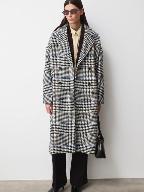 Medicine płaszcz z domieszką wełny - zdjęcie produktu nr 1