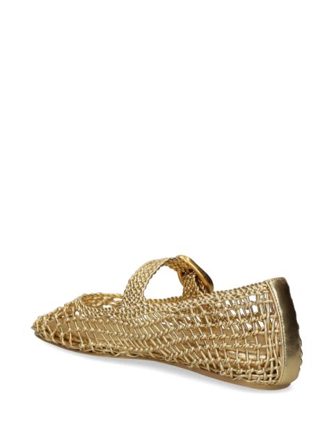 Cult Gaia Gina ballerina shoes - Gold