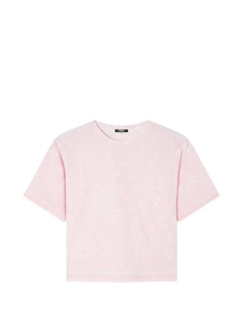 Versace printed cotton T-shirt - Pink - zdjęcie produktu nr 1