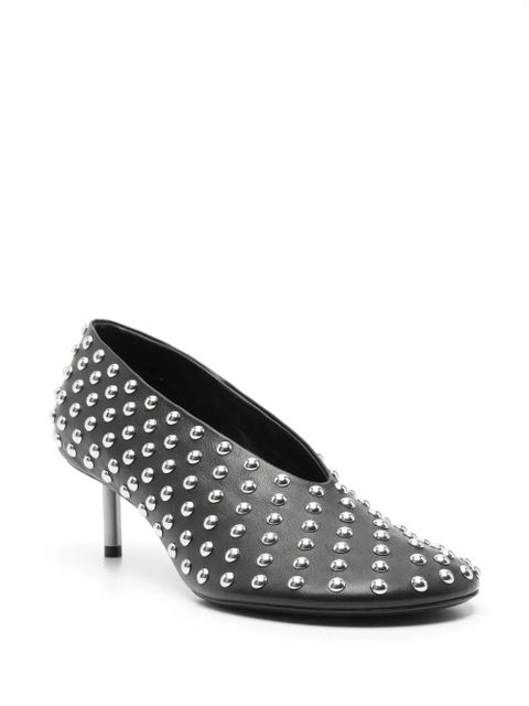 Jil Sander 50mm studed pumps - Black - zdjęcie produktu nr 2