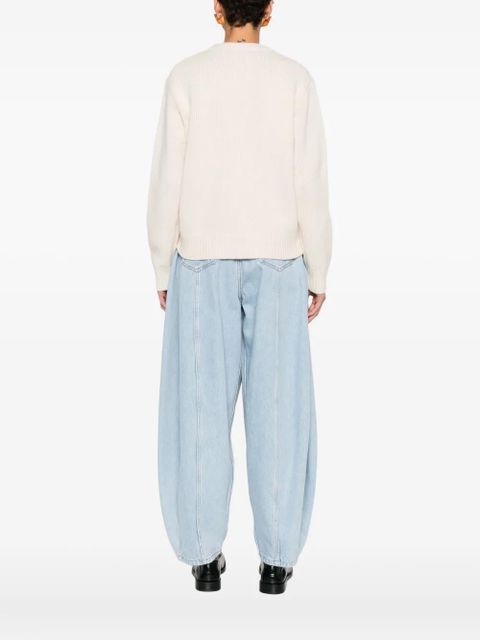 MC2 Saint Barth kyla heart knitwear - White