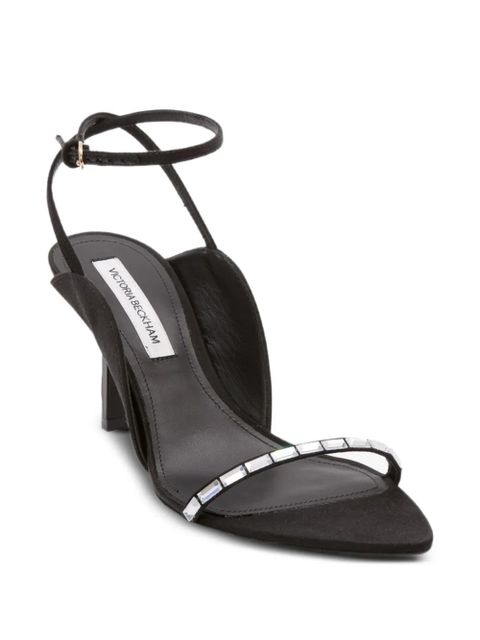 Victoria Beckham embellished stiletto sandals - Black - zdjęcie produktu nr 2