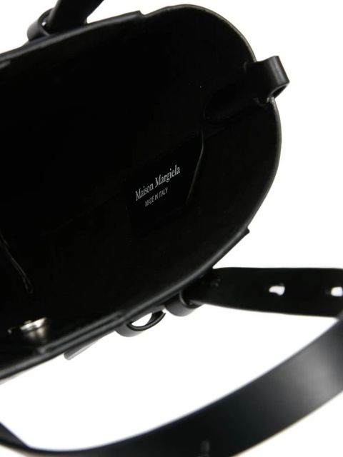 Maison Margiela mini Vertcal strap tote bag - Black