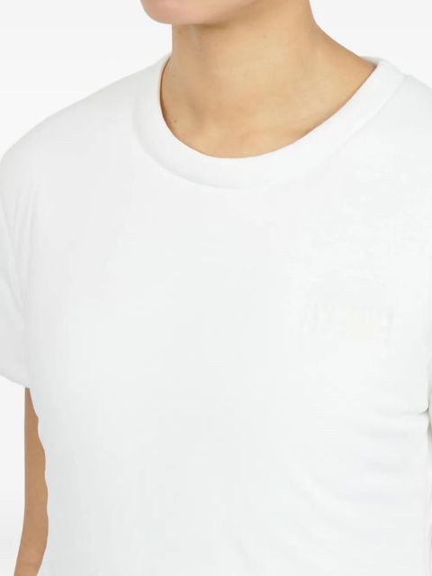 MM6 Maison Margiela padded cotton T-shirt - White