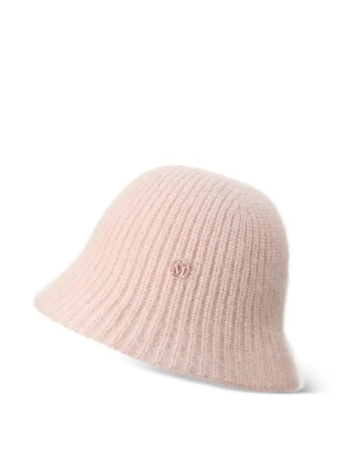 Maison Michel ribbed bucket hat - Pink - zdjęcie produktu nr 1