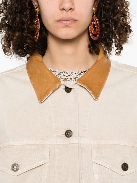 ISABEL MARANT Petunia jacket - Neutrals